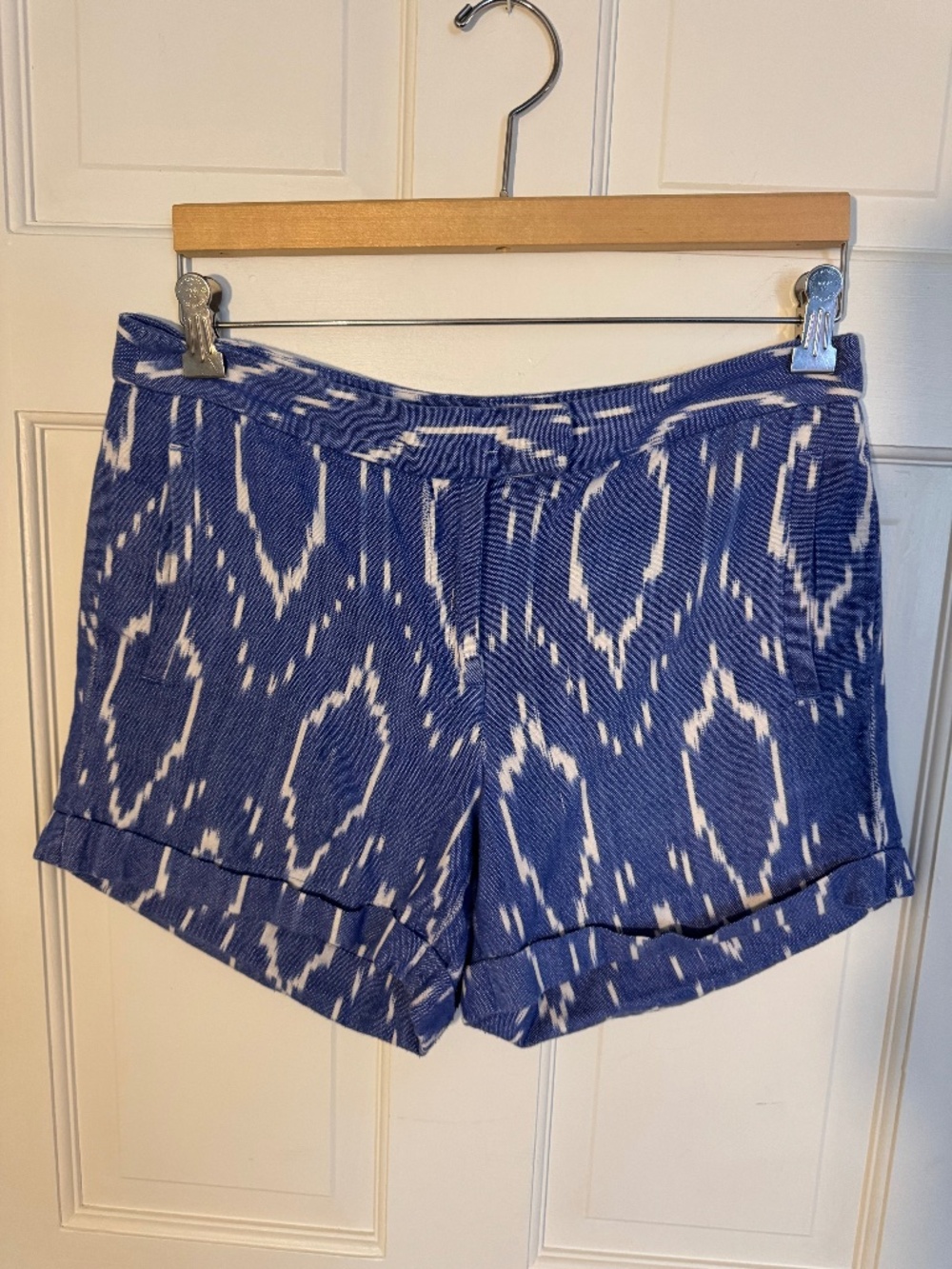 Jcrew Ikat pattern shorts